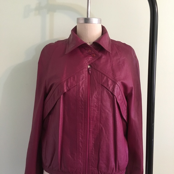 RARE vintage leather jacket - Picture 2 of 4